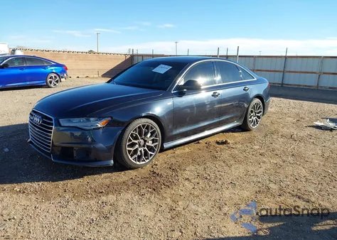 2016 Audi A6 2.0T Premium Plus из США, поврежденный, VIN WAUGFAFC7GN107190